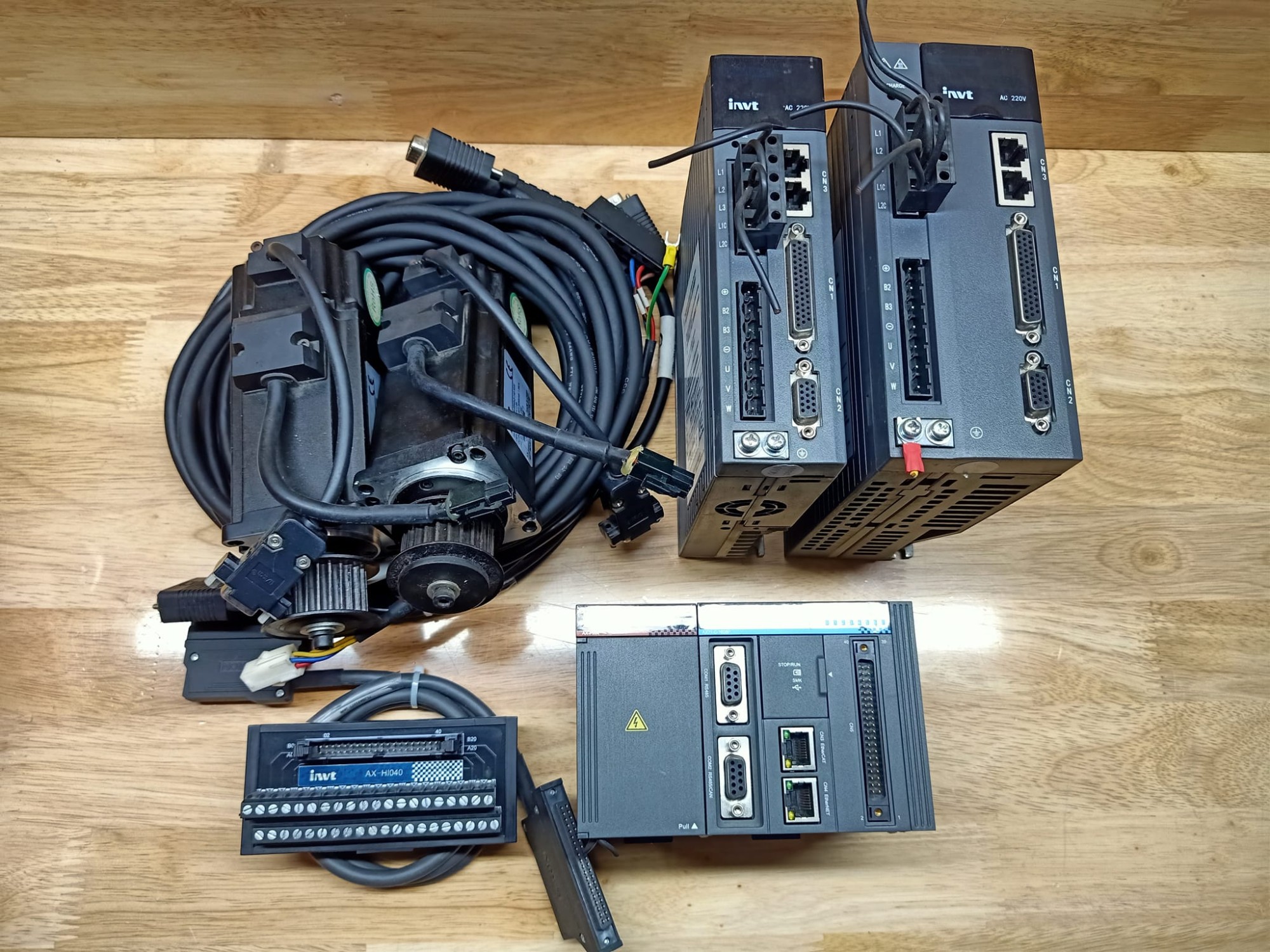 Giá sửa servo INVT báo lỗi, Catec chuyên nhận sửa lỗi servo INVT