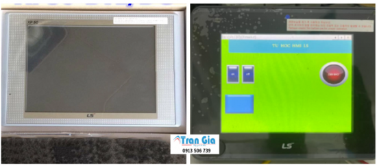 Sửa chữa và thay thế tấm kính cảm ứng HMI LS chính hãng, bảo hành dài hạn