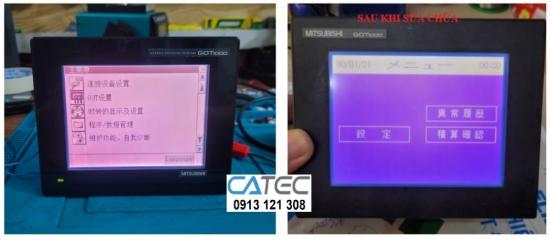 Chuyên thay tấm cảm ứng màn hình HMI Mitsubishi 5.7 inch GT2105-QMBDS, thay LCD chất lượng cao, bảo hành 6 tháng