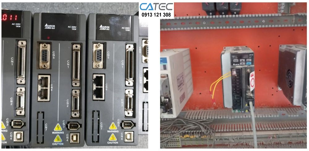Chuyên Nhận Sửa chữa AC Servo Delta Bảo hành tất cả Servo Các hãng , Sửa chờ lấy liền