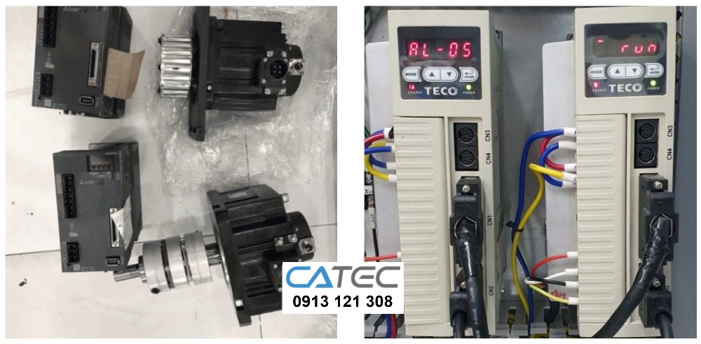 Chuyên Nhận Sửa chữa AC Servo Teco Bảo hành tất cả Servo Các hãng , Sửa chờ lấy liền