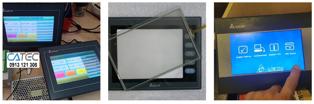 Phục Hồi Màn Hình HMI Delta DOP Series Lỗi Nặng – Sửa Sớm, Bảo Hành Dài Hạn