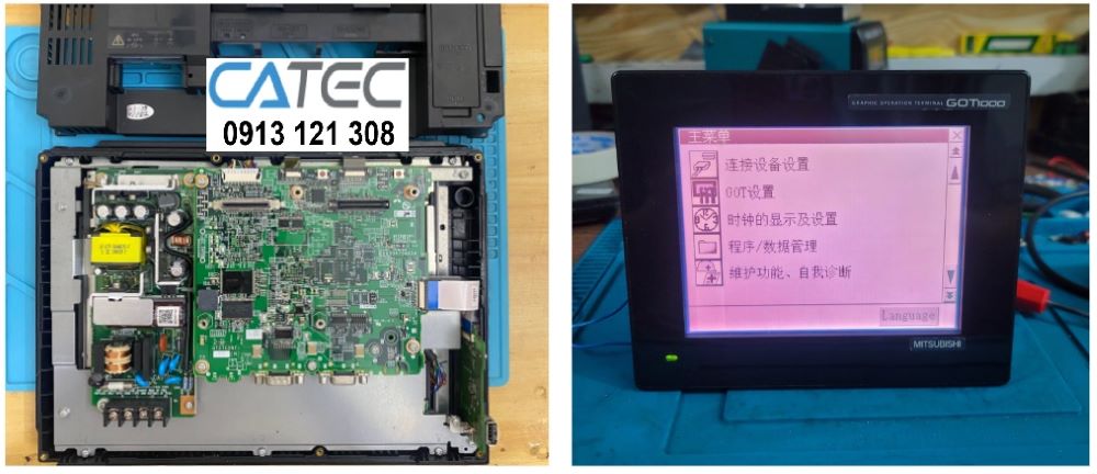 Dịch Vụ Thay LCD Màn Hình Cảm Ứng Mitsubishi | Sửa HMI Mitsubishi Lấy Ngay