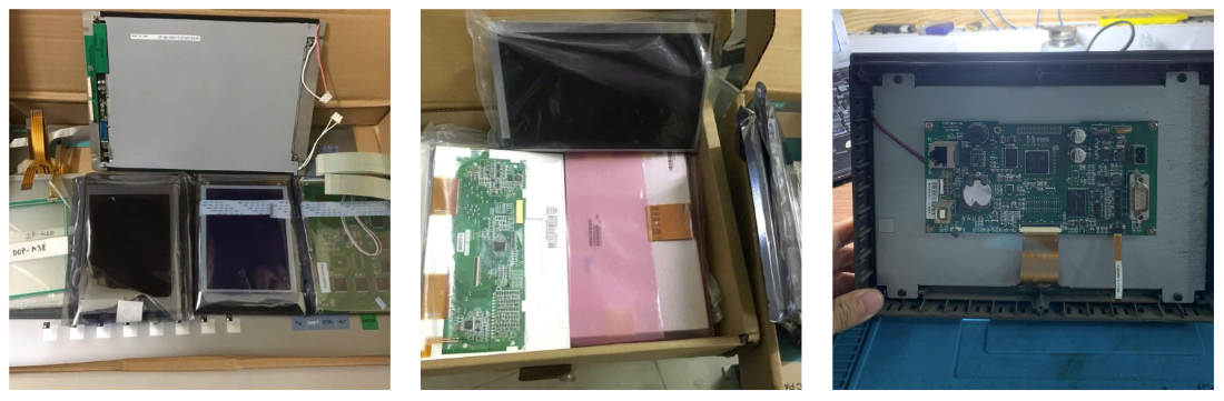 công ty catec đang sửa màn hình hmi