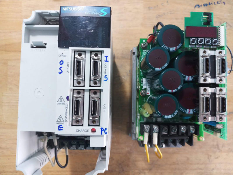 Catec chuyên nhận sửa chữa servo lấy gấp tránh dừng máy lâu