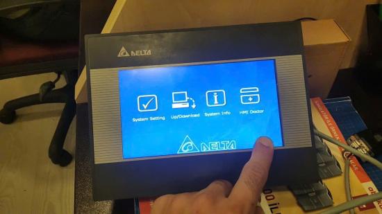 Chuyên khắc phục màn hình HMI Delta lỗi mất dữ liệu, mất chương trình