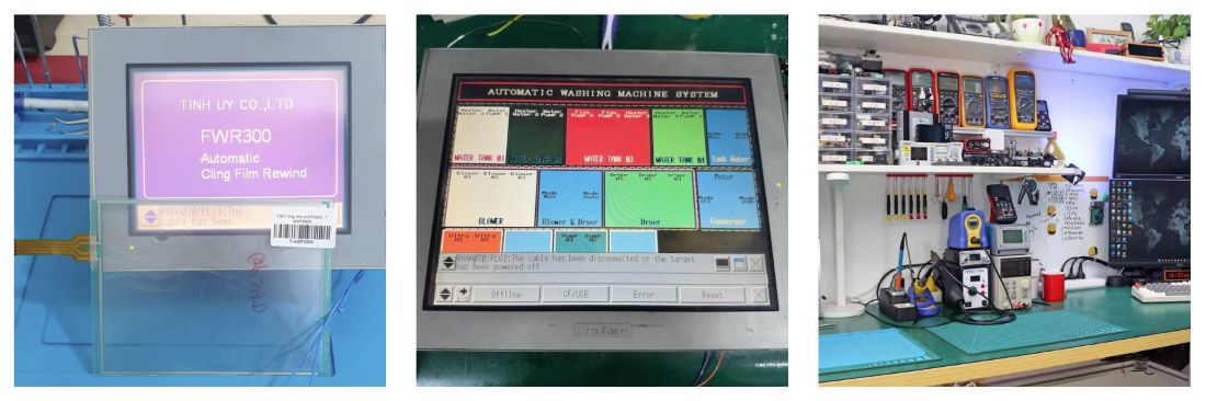 Công Ty Sửa Màn Hình Cảm Ứng HMI – Linh Kiện Chính Hãng, Xử Lý Lấy Ngay, Bảo Hành 3-6 Tháng