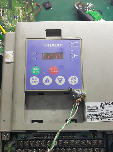 Chuyên sửa chữa biến tần Hitachi báo lỗi — Khắc phục nhanh, máy chạy lấy ngay trong ngày