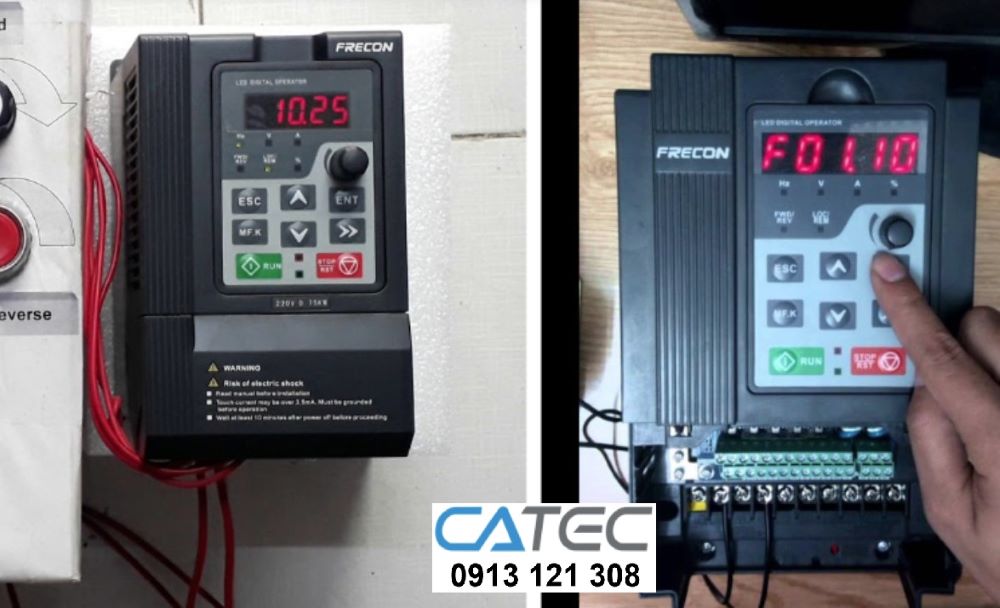 Sửa biến tần Frecon FR500A công suất từ 11kw đến 160kw báo lỗi – Nhận bảo hành 3-6 tháng uy tín toàn quốc