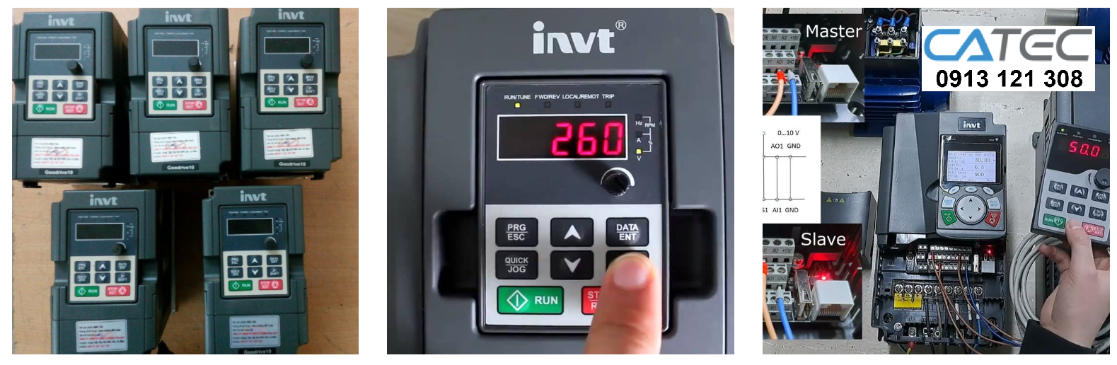 Dịch vụ sửa biến tần INVT chuyên nghiệp, giá rẻ – Bảo hành dài hạn 3-6 Tháng