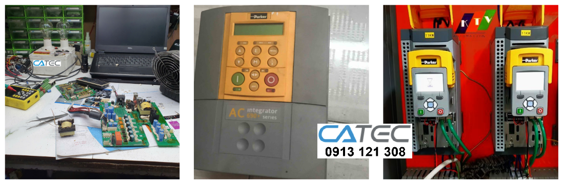 Chuyên sửa biến tần Parker DC590, 590 Link, DC590+, 590 Digital – Xử lý lỗi nhanh, bảo hành dài hạn