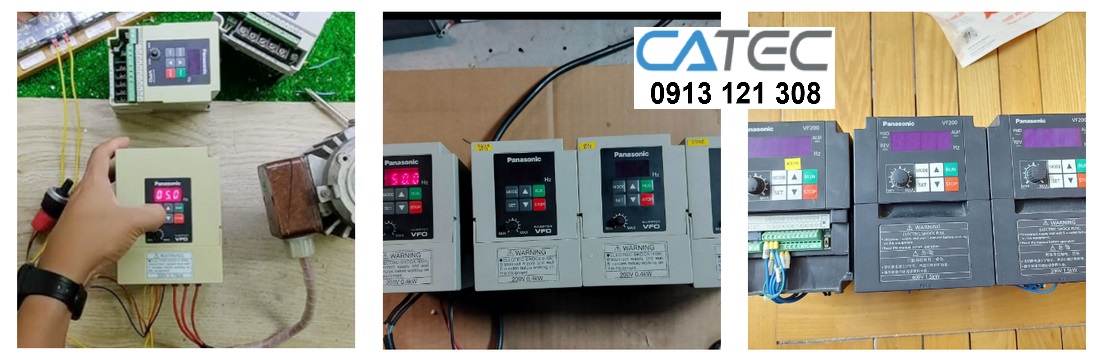 Sửa biến tần Panasonic bị quá tải, quá áp, thấp áp, cháy nổ – Dịch vụ khắc phục nhanh toàn quốc