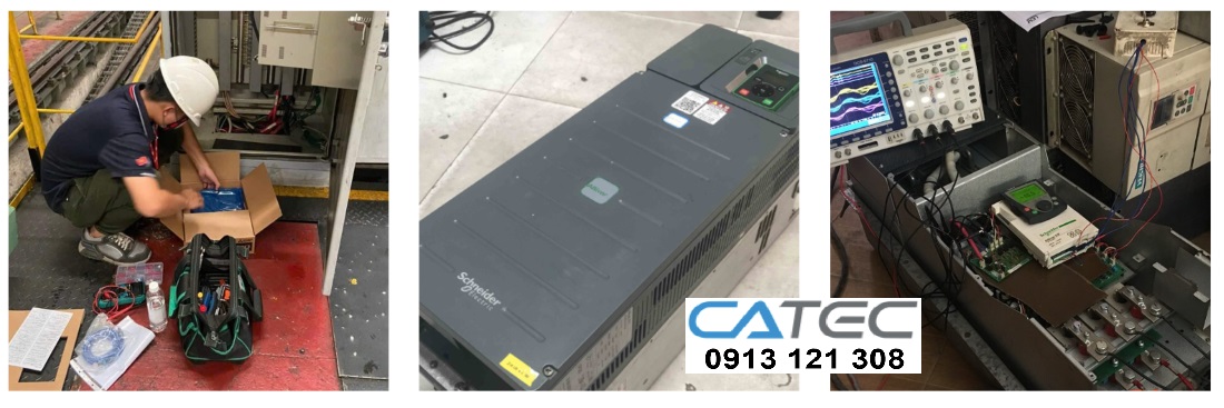 Sửa biến tần Schneider ATV610 công suất đến 160kW uy tín – Khắc phục lỗi nhanh, bảo hành dài hạn