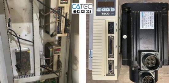 Catec chuyên sửa chữa servo teco uy tín bảo hành dài hạn
