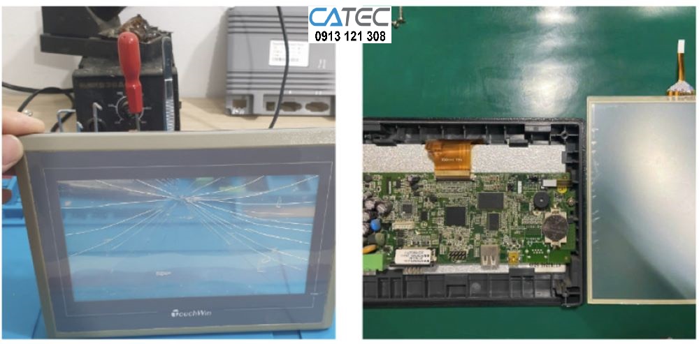 Sửa Chữa & Thay LCD Màn Hình HMI Xinje Touchwin TG765S-ET 7 Inch | Kinh Nghiệm Lâu Năm