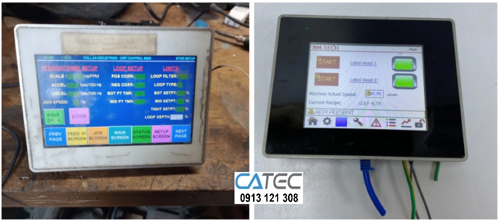 Sửa Chữa Màn Hình HMI UniOP eTOP Chuyên Sâu – Thay Cảm Ứng, LCD Chuẩn Kỹ Thuật