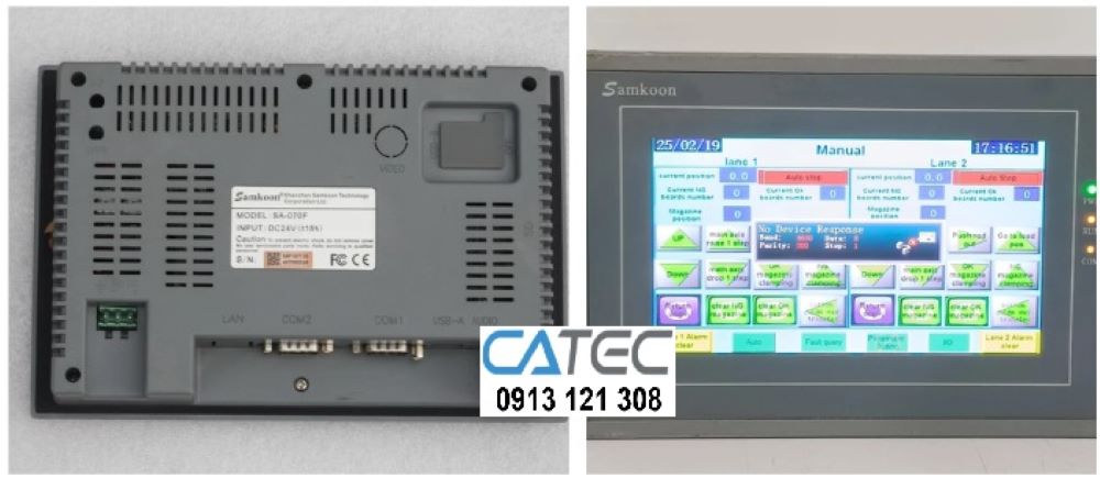 Sửa Màn Hình Cảm Ứng HMI Samkoon EA-070B Serial 1432 Chuyên Sâu – Cam Kết Bảo Hành 3 Tháng