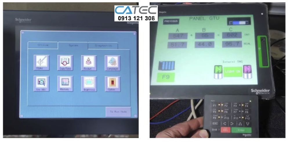 Khắc Phục Nhanh Lỗi Màn Hình HMI Schneider – Dịch Vụ Thay Cảm Ứng, LCD Uy Tín