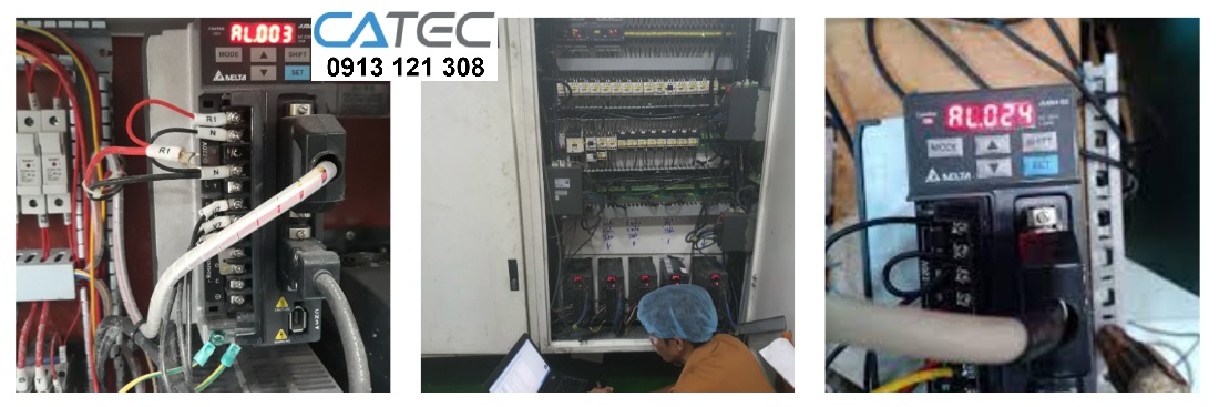 Sửa Servo Delta Báo Lỗi – Xử Lý Nhanh, Chính Xác, Bảo Hành 3–6 Tháng