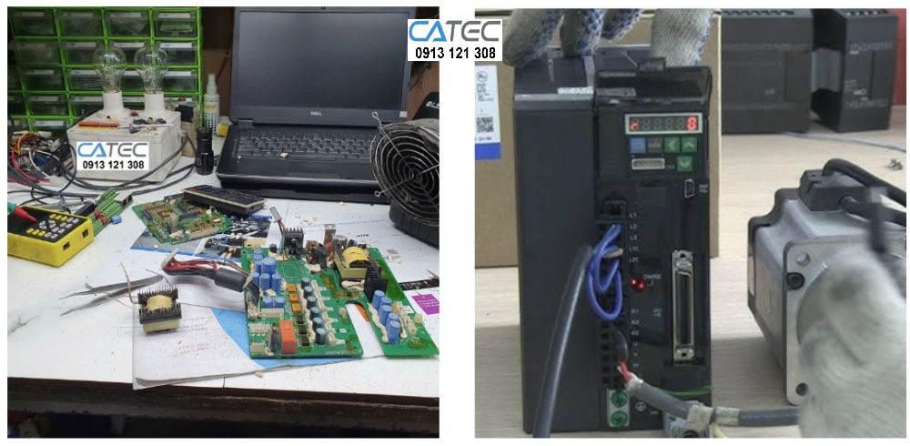 Sửa Motor servo Omron, chuyên sửa động cơ servo Omron bảo hành 6 tháng
