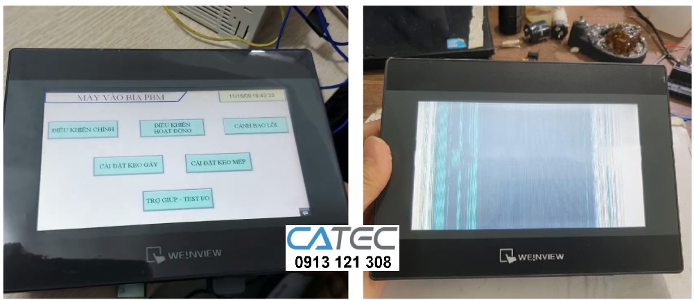 Màn hình HMI Weinview hỏng LCD? Công ty uy tín sửa nhanh – Giá cực tốt