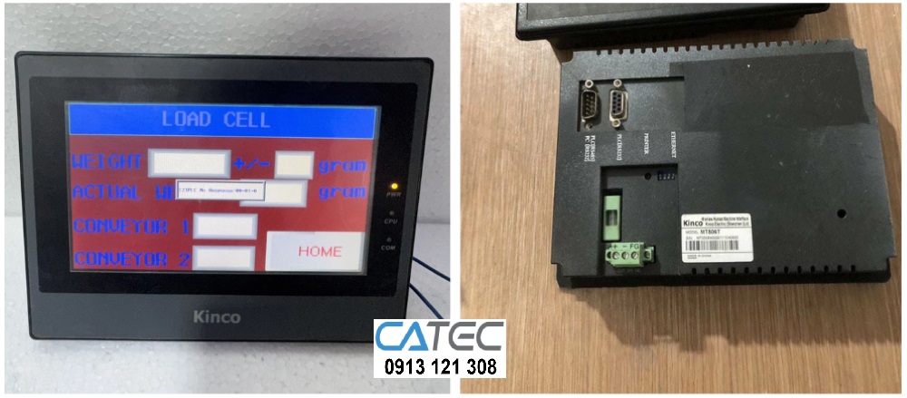 Sửa chữa màn hình cảm ứng HMI Kinco MT506T Serial 0034 – Lỗi nguồn, lỗi Hlink, bảo hành dài hạn
