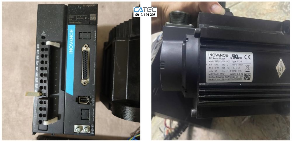 Sửa Motor servo Inovance, chuyên sửa động cơ servo Inovance bảo hành 6 tháng