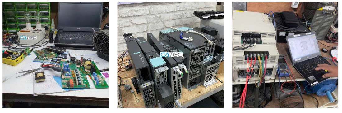 QUI TRÌNH SỬA CHỮA BIẾN TẦN TẠI CATEC
